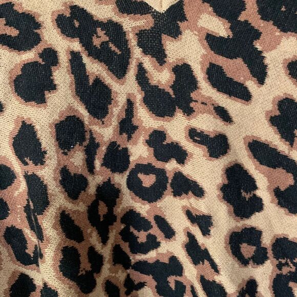 New York & Company NY&C Leopard Print Sweater Large - Picture 7 of 7